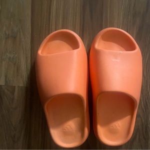Orange yeezys